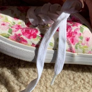 Floral shoes
